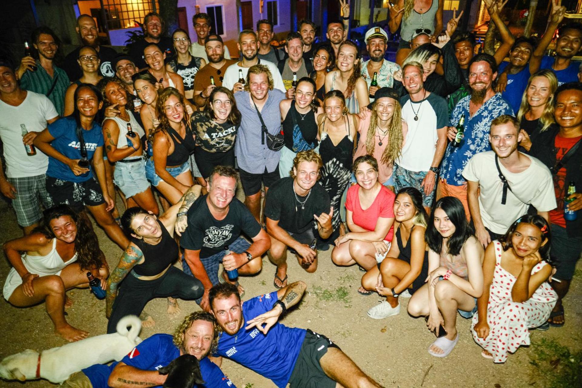Escape Divers - Jungle Hostel And Dive Centre كو تاو المظهر الخارجي الصورة