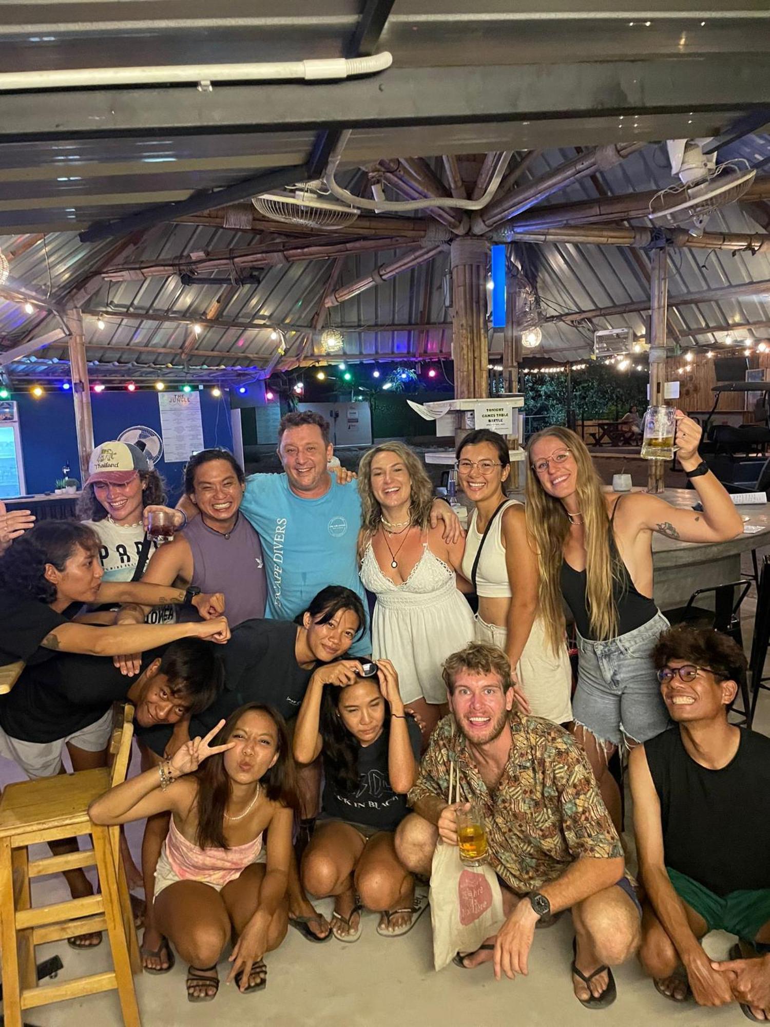 Escape Divers - Jungle Hostel And Dive Centre كو تاو المظهر الخارجي الصورة